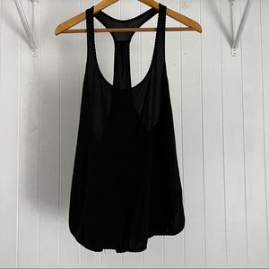 Lululemon 105 F Singlet Black Size 10